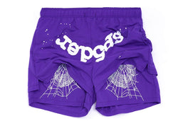 SPIDER WORLDWIDE SP5DER LOGO SHORTS