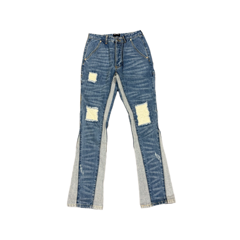 RETROVERT REBIRTH RIPPED DENIM JEANS