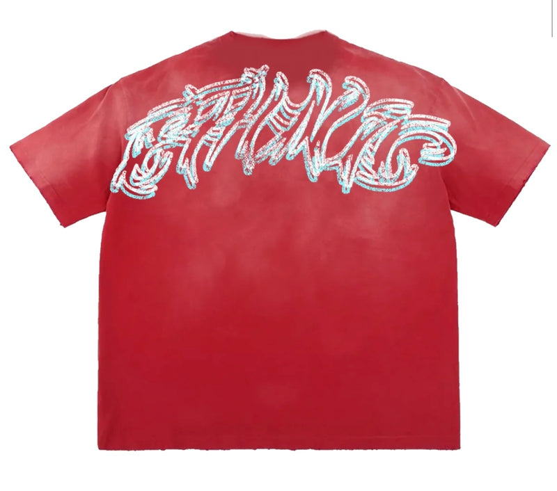 Supreme smoke tee outlet red