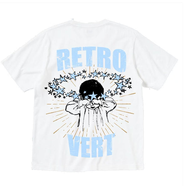 RETROVERT BLUE CRYBABY TEE