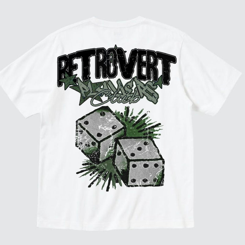 RETROVERT WHITE PLAYERCLUB TEE