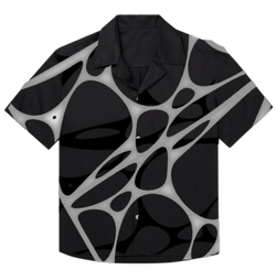 Retrovert Black Webbed Shirt