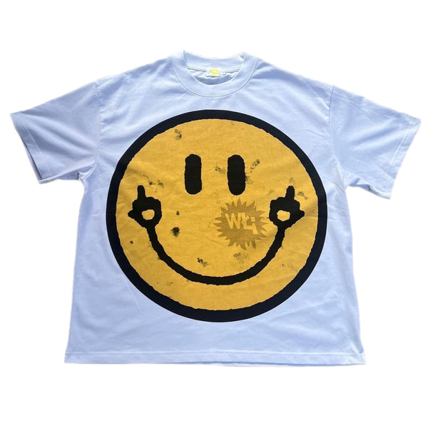 WHY LOVE SMILING FACES TEE