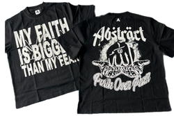 ABSTRACT CLOTHING FAITH TEE