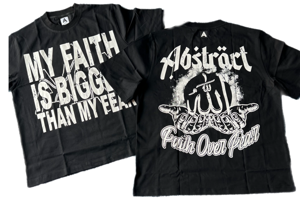 ABSTRACT CLOTHING FAITH TEE