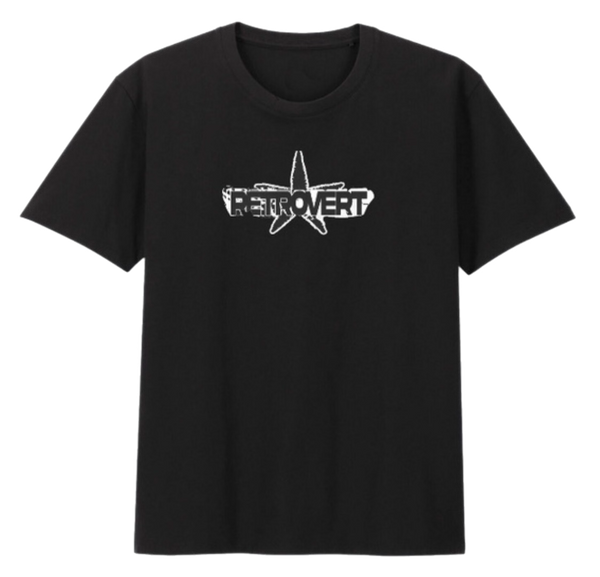 Retrovert Black Star Tee