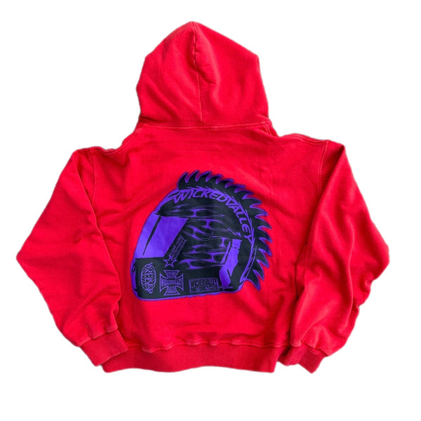 Wicked Valley Moto Zip Up Hoodie