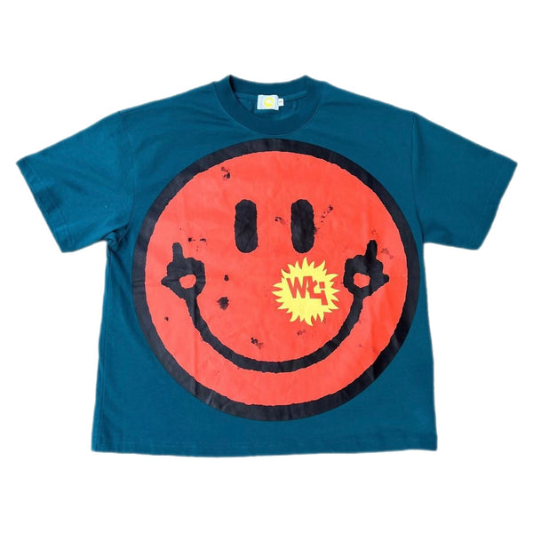 WHY LOVE SMILING FACES TEE