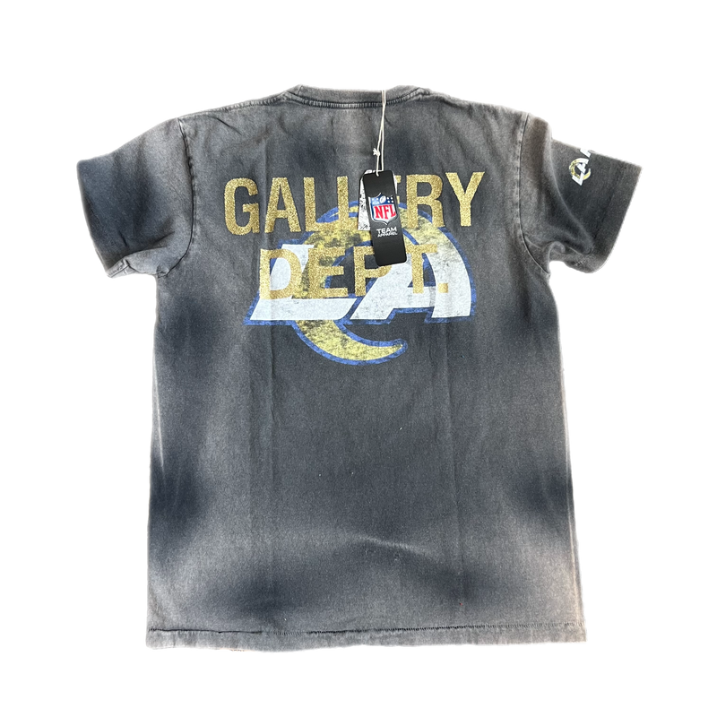 Men's LA Rams x GALLERY DEPT. Heather Gray Los Angeles Rams Retro T-Shirt