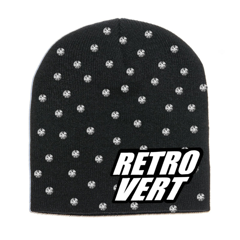 RETROVERT RHINESTONE BEANIE