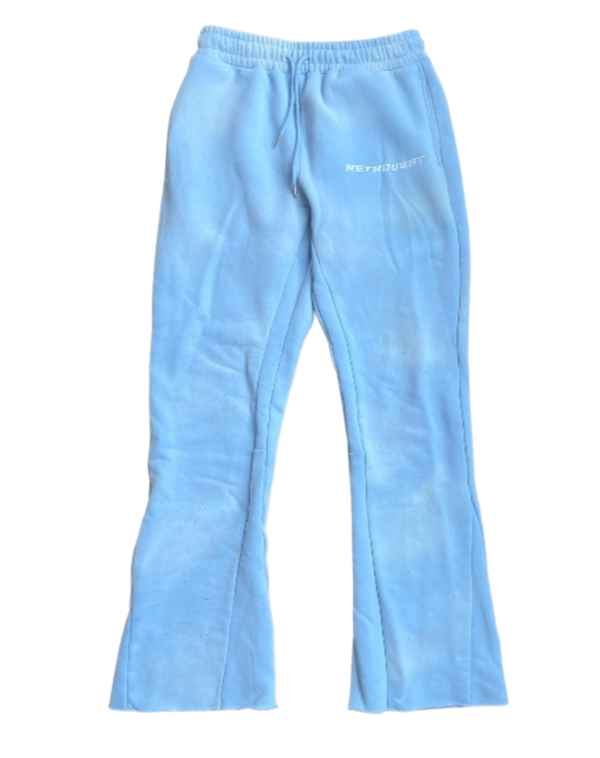 Retrovert Baby Blue Flare Pants
