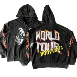 Hoodluva Kiss Zip Up Hoodie