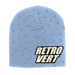 RETROVERT RHINESTONE BEANIE