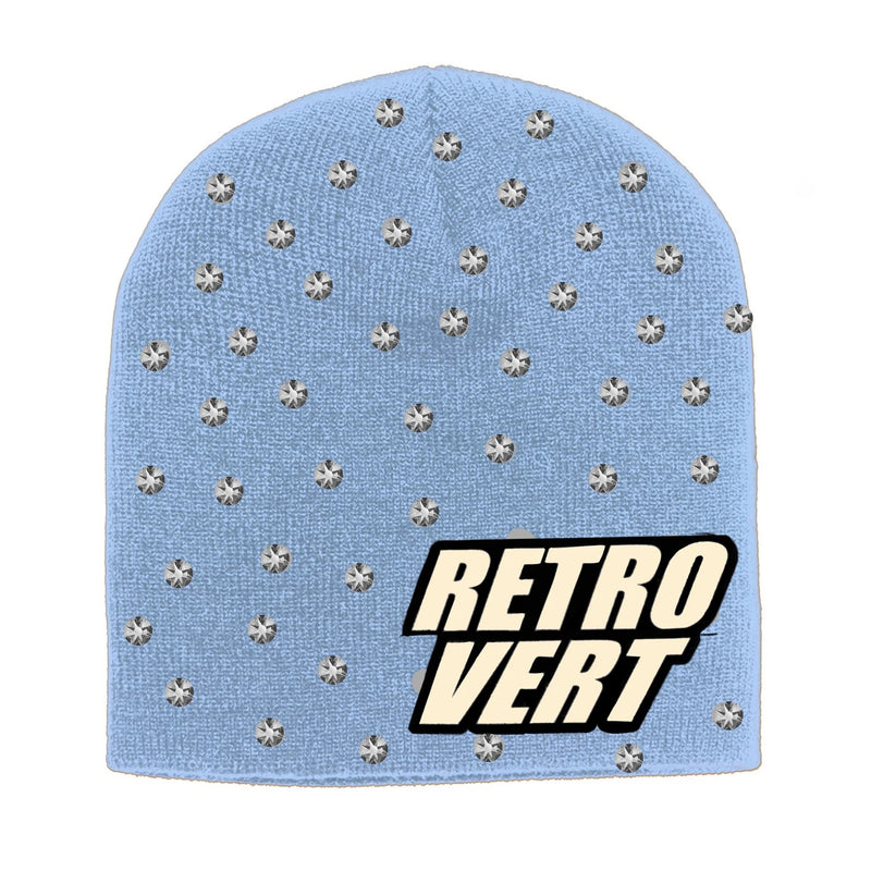 RETROVERT RHINESTONE BEANIE