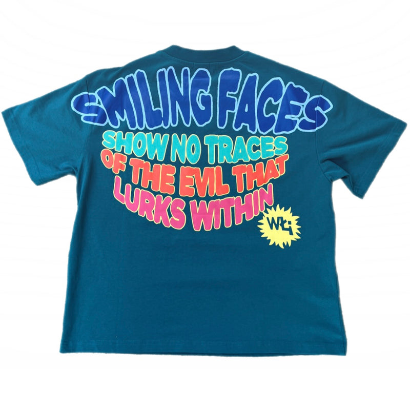 WHY LOVE SMILING FACES TEE