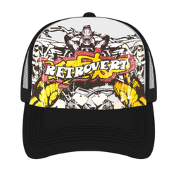 Retrovert Graffiti  Trucker