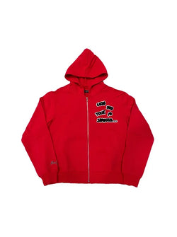 Ricco Gioventu Zip Up Red