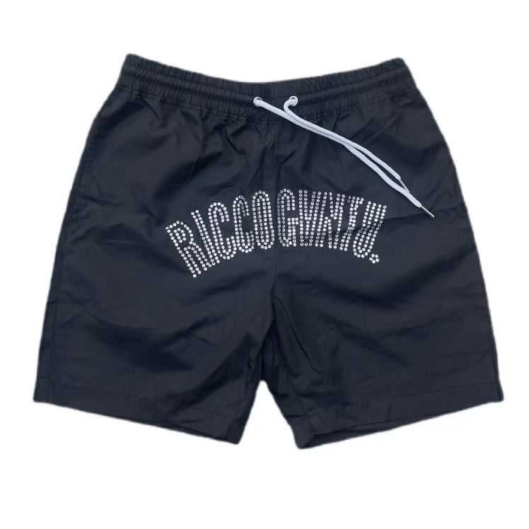 Ricco Gioventu Rhinestone Shorts