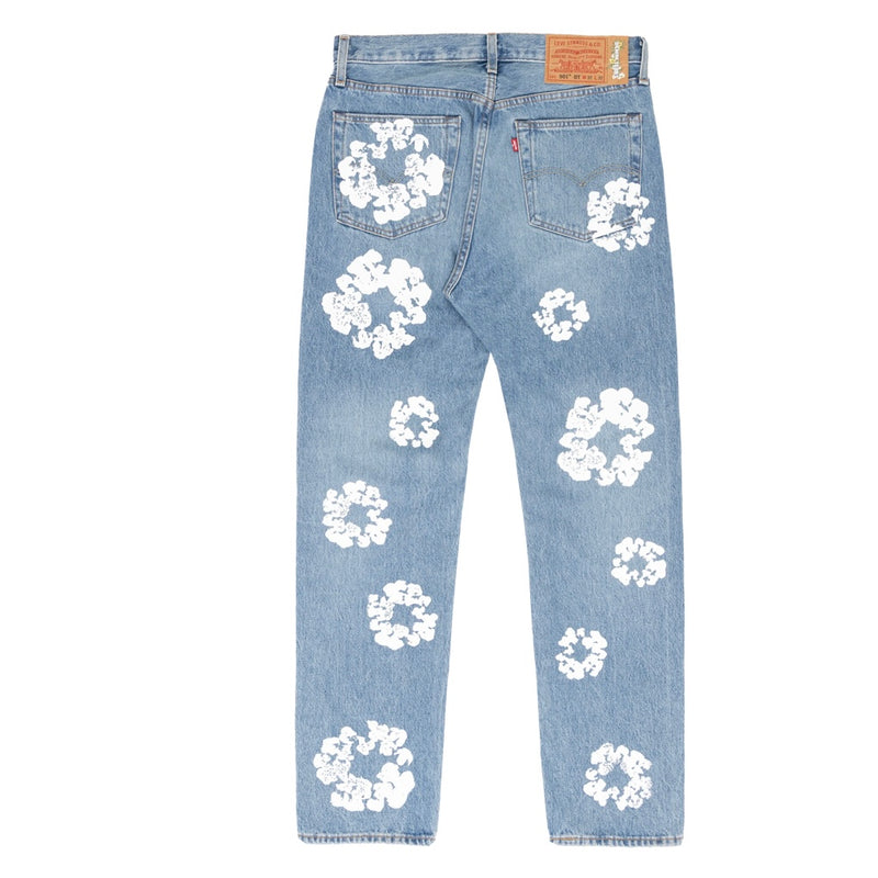 Denim Tears Cotton Wreath Light Wash Jeans