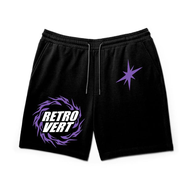 Retrovert Purple Rain Shorts